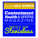 2018 Gold Winner Contentment Health & Lifestyle Magazine Best of Stanislaus