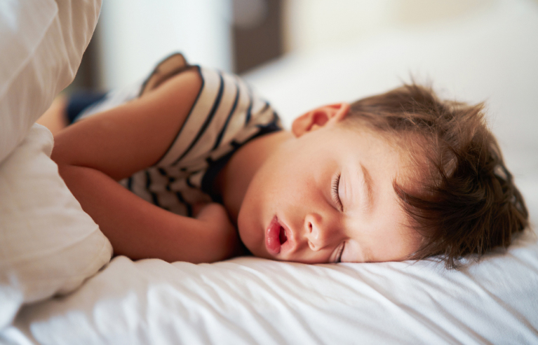 A Child Having Trouble Sleeping